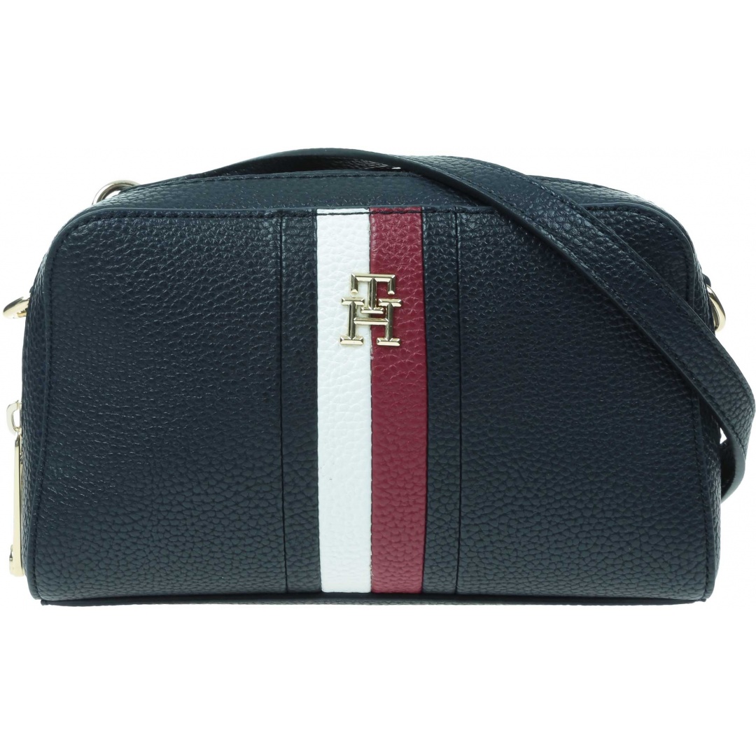 Torebka Listonoszka TOMMY HILFIGER Th Emblem Crossover Corp AW0AW15284 DW6