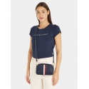 Torebka Listonoszka TOMMY HILFIGER Th Emblem Crossover Corp AW0AW15284 DW6