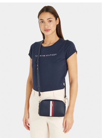 Torebka Listonoszka TOMMY HILFIGER Th Emblem Crossover Corp AW0AW15284 DW6