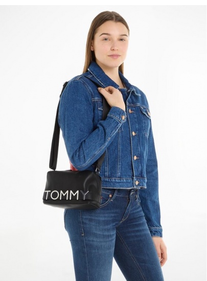Torebka Listonoszka TOMMY JEANS Tjw Bold Camera Bag AW0AW15432 BDS