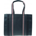 Torebka TOMMY HILFIGER Th Identity Med Tote Corp AW0AW15882 0GY