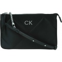 Torebka Satynowa CALVIN KLEIN Re-Lock Quilt Crossbody K60K611299 BAX