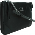 Torebka Satynowa CALVIN KLEIN Re-Lock Quilt Crossbody K60K611299 BAX