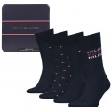 TOMMY HILFIGER 701222193 001 Th Men Sock 4P Tin Giftbox 2