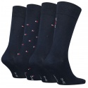 TOMMY HILFIGER 701222193 001 Th Men Sock 4P Tin Giftbox 4