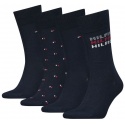 TOMMY HILFIGER 701222193 001 Th Men Sock 4P Tin Giftbox 3