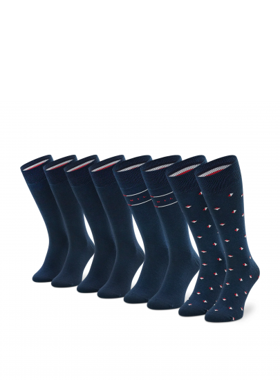 Skarpetki Męskie TOMMY HILFIGER 701218308 001 TH Men Sock 4P Tin Giftbox