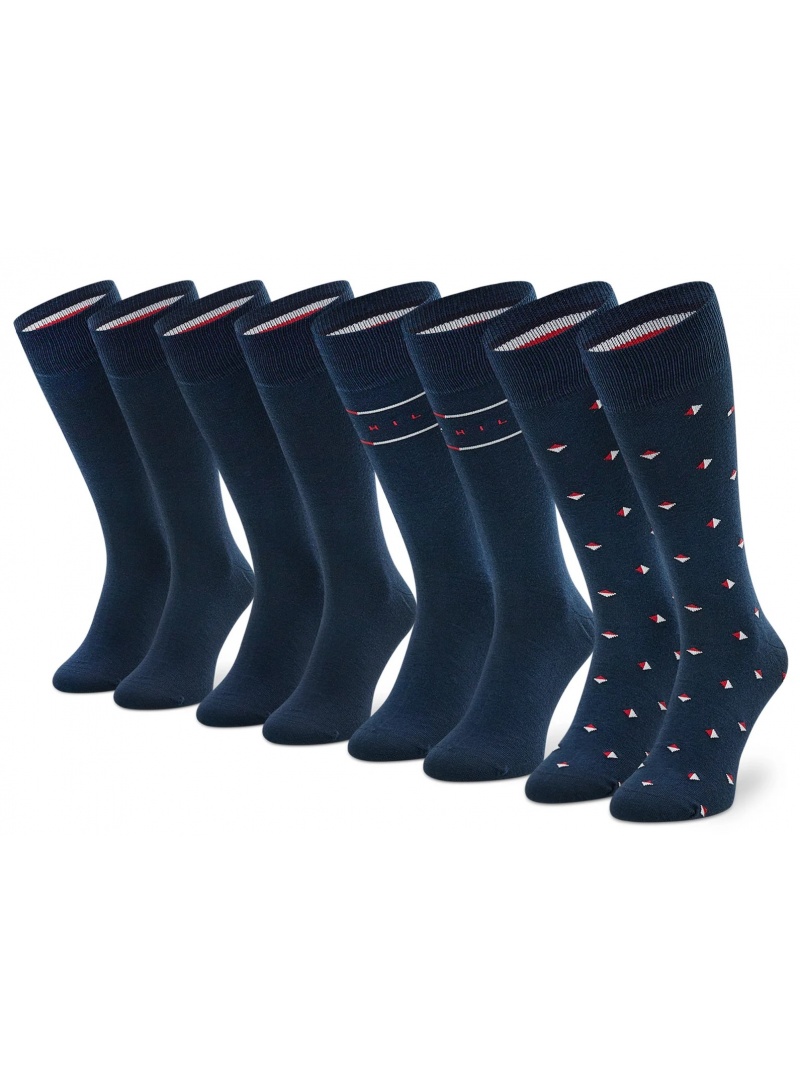 Skarpetki Męskie TOMMY HILFIGER 701218308 001 TH Men Sock 4P Tin Giftbox