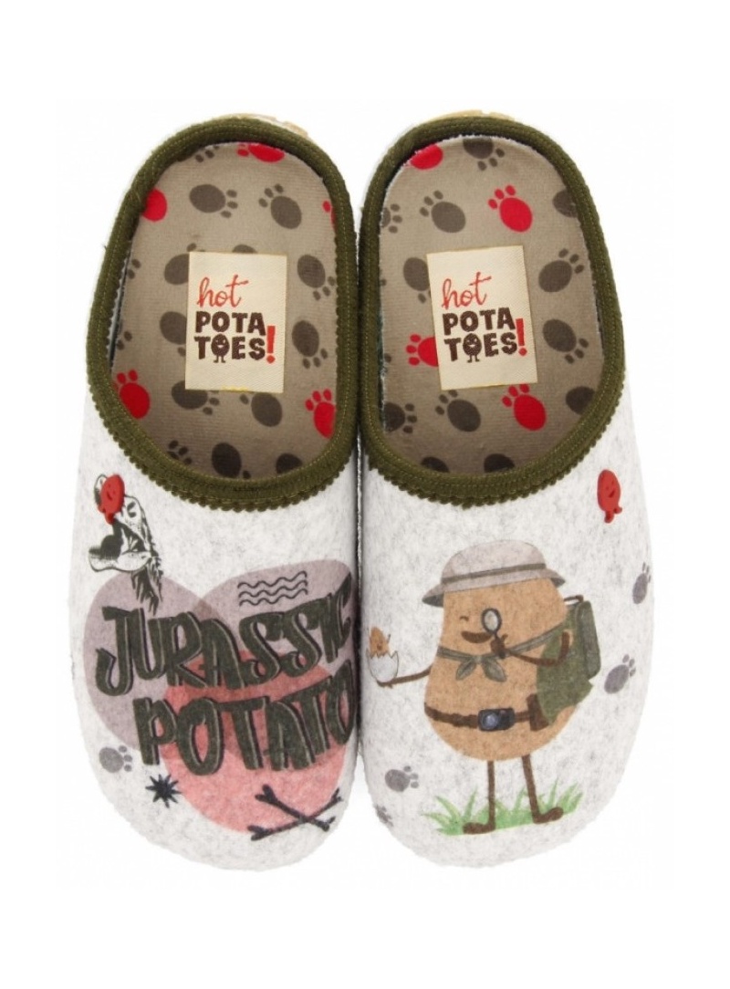 Kapcie z Ziemniakiem HOT POTATOES By Gioseppo 64643 Grey Kapcie z Ziemniakiem HOT POTATOES By Gioseppo 64643 Grey