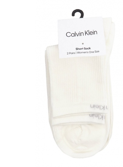 Skarpetki Damskie CALVIN KLEIN 701222152 001 Ck Women Sock 2P