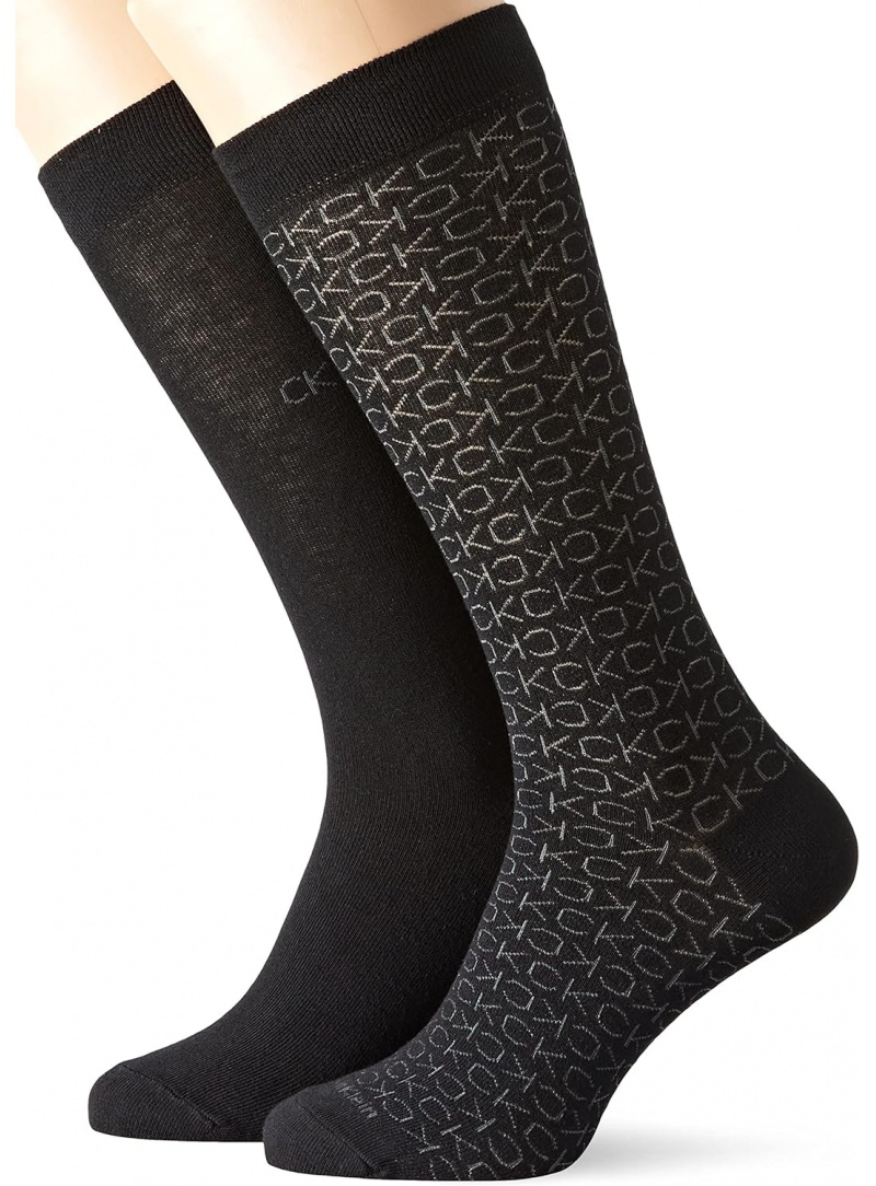 CALVIN KLEIN 701223138 001 Ck Men Sock 2P