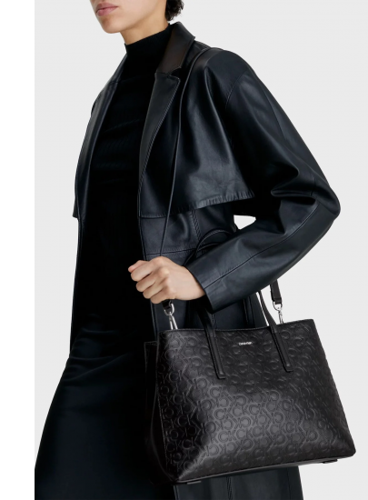 Torebka CALVIN KLEIN Ck Must Tote Md K60K611276 BAX
