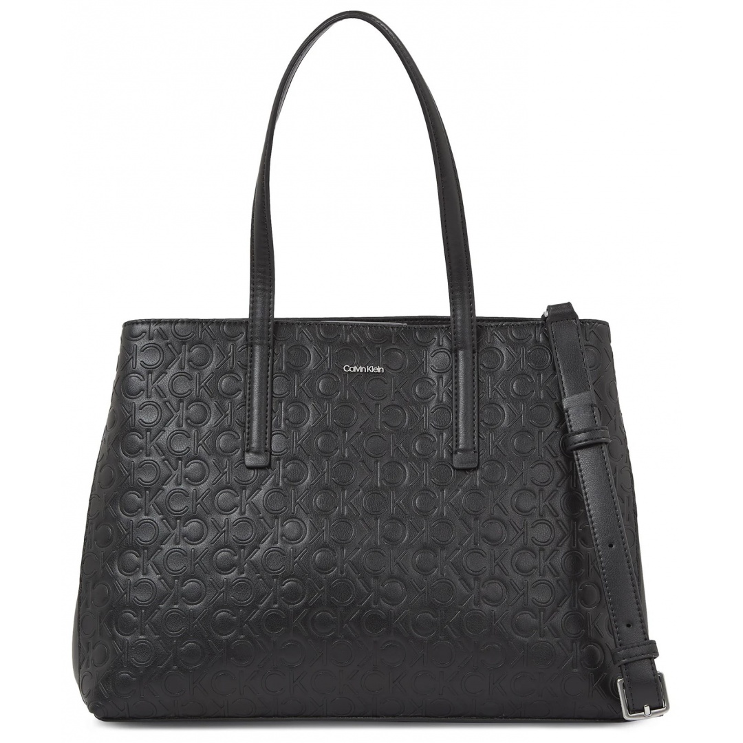 Torebka CALVIN KLEIN Ck Must Tote Md K60K611276 BAX