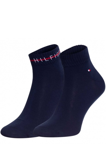 Skarpetki Męskie TOMMY HILFIGER 701222187 004 Th Men Quarter 2P