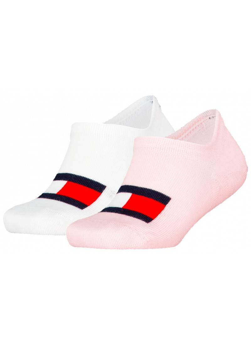 Stopki Dziecięce TOMMY HILFIGER Th Kids Footie 2P Flag 701223779 007