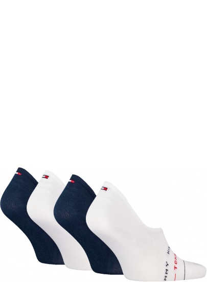 Zestaw Skarpetki Męskie TOMMY HILFIGER 701227299 001 Th Men Giftbox Footie