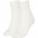 Skarpety Damskie CALVIN KLEIN 701227462 001 CK Women Short Sock 2P Mesh