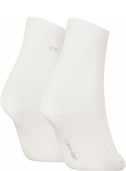 Skarpety Damskie CALVIN KLEIN 701227462 001 CK Women Short Sock 2P Mesh