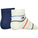 Skarpetki Niemowlęce TOMMY HILFIGER Th Baby Sock 2P 701227326 001