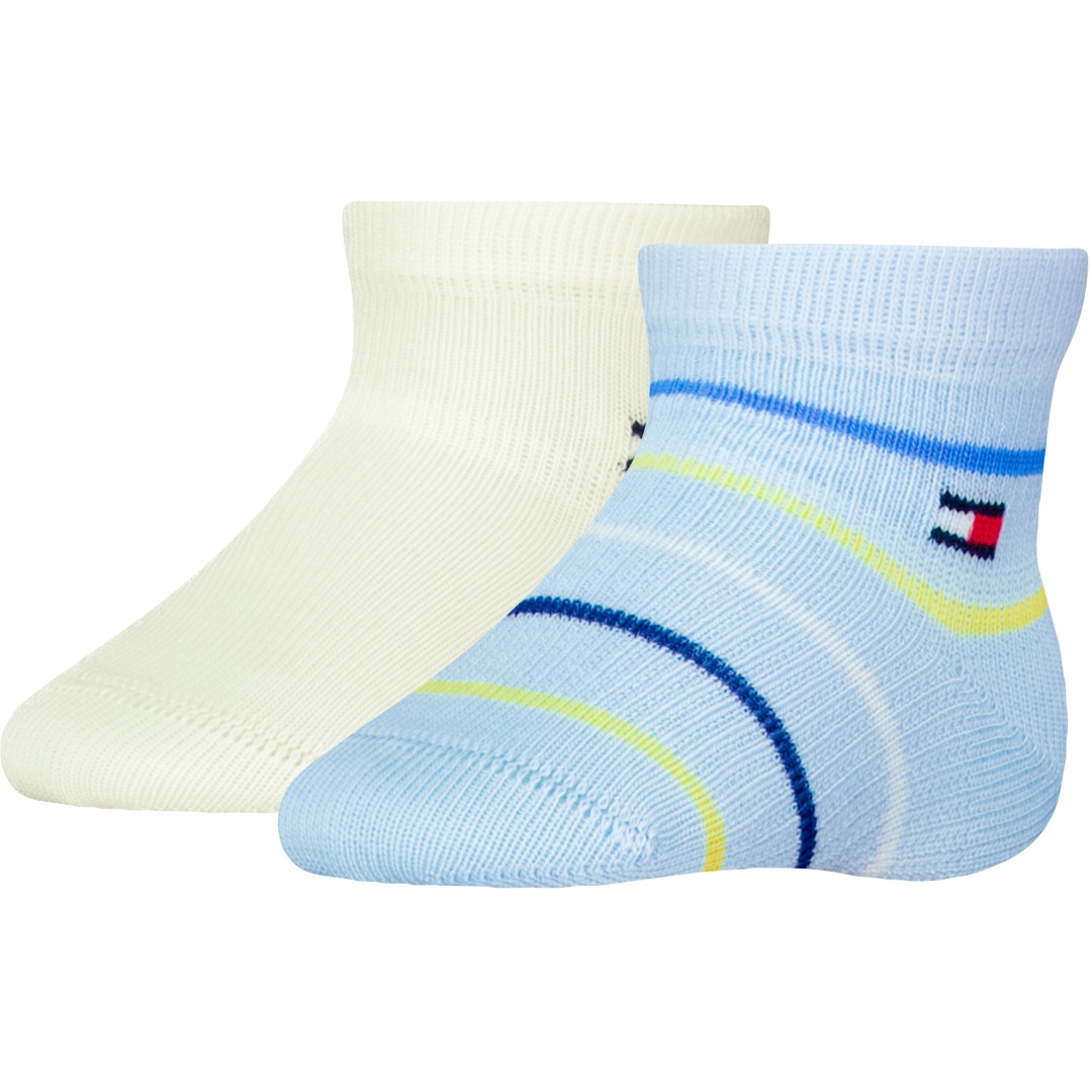 Skarpetki Niemowlęce TOMMY HILFIGER Th Baby Sock 2P 701227326 002