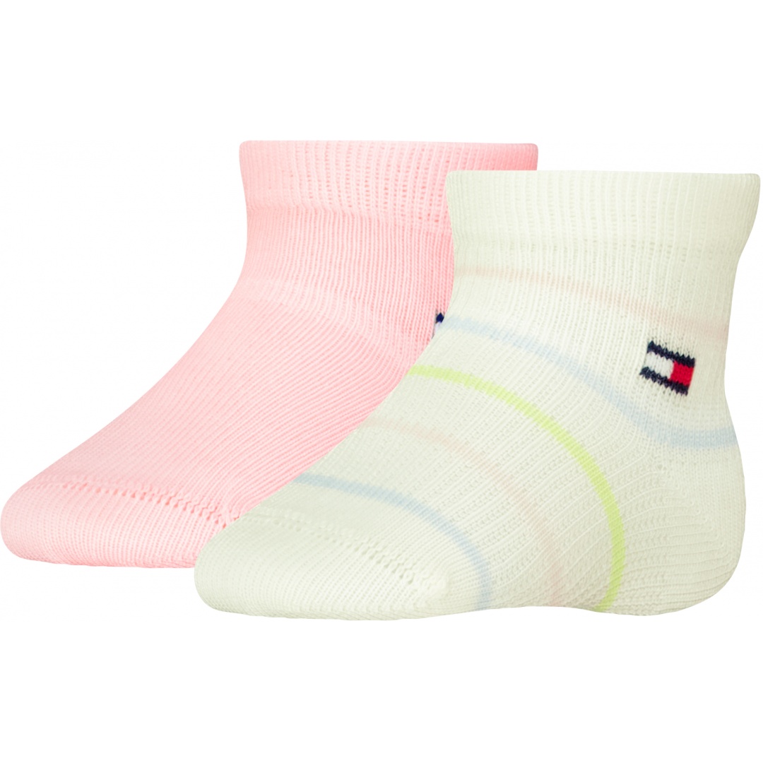 Skarpetki Niemowlęce TOMMY HILFIGER Th Baby Sock 2P 701227326 003