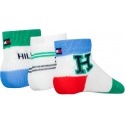 Skarpetki Niemowlęce TOMMY HILFIGER Th Baby Sock 3P Giftbox 701227328 001