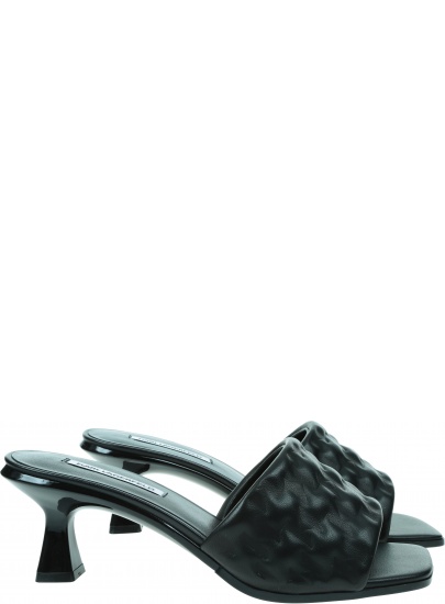 Klapki na Obcasie KARL LAGERFELD Panache II Padded M/Gram Slide KL30113 000