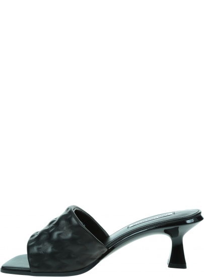 Klapki na Obcasie KARL LAGERFELD Panache II Padded M/Gram Slide KL30113 000