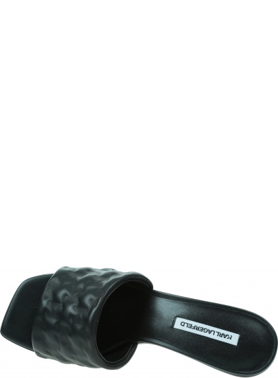Klapki na Obcasie KARL LAGERFELD Panache II Padded M/Gram Slide KL30113 000