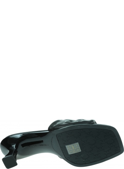Klapki na Obcasie KARL LAGERFELD Panache II Padded M/Gram Slide KL30113 000