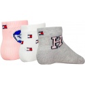 Skarpetki Niemowlęce TOMMY HILFIGER Th Baby Sock 3P Giftbox 701227697 003