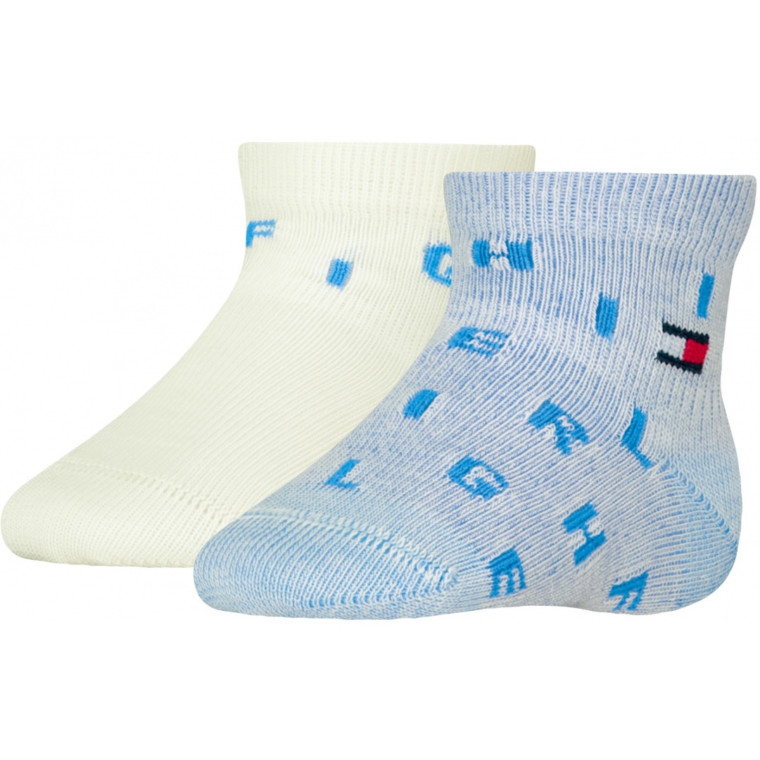 Skarpetki Niemowlęce TOMMY HILFIGER Th Baby Sock 2P 701227694 001