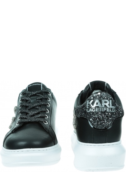 Sneakersy KARL LAGERFELD Kapri Signia Rhinestone Lo KL62510G 00S