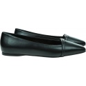 Balerinki KARL LAGERFELD Konnie Square Toe Pump KL40180 00S