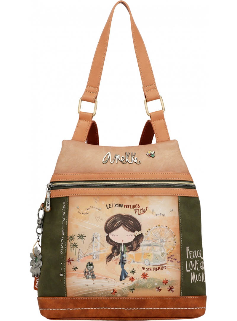 ANEKKE Peace & Love Synthetic Backpack 38805-046