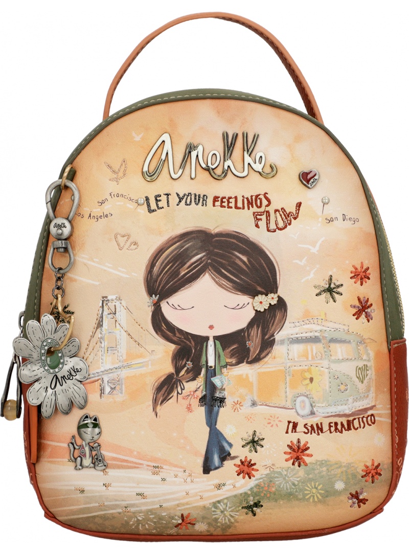 ANEKKE Peace & Love Synthetic Backpack 38805-188