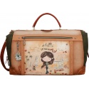 ANEKKE Peace & Love Synthetic Travel Bag 38808-401 1