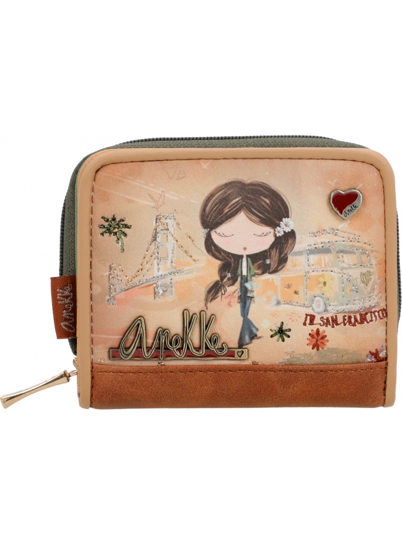 ANEKKE Peace & Love Synthetic Wallet 38809-903