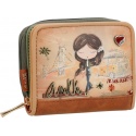 ANEKKE Peace & Love Synthetic Wallet 38809-903 2