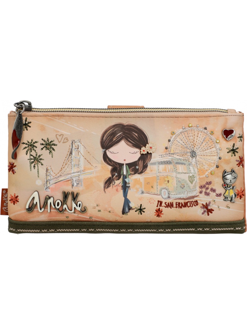 ANEKKE Peace & Love Synthetic Wallet 38809-906