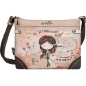 ANEKKE Peace & Love Synthetic Crossbody Bag 38823-701 1