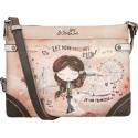 ANEKKE Peace & Love Synthetic Crossbody Bag 38823-701 3