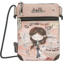 ANEKKE Peace & Love Mini Synthetic Crossbody Bag 38823-904 1