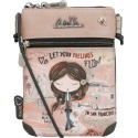 ANEKKE Peace & Love Mini Synthetic Crossbody Bag 38823-904 4