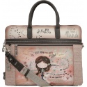 ANEKKE Peace & Love Synthetic Briefcase 38826-110 3