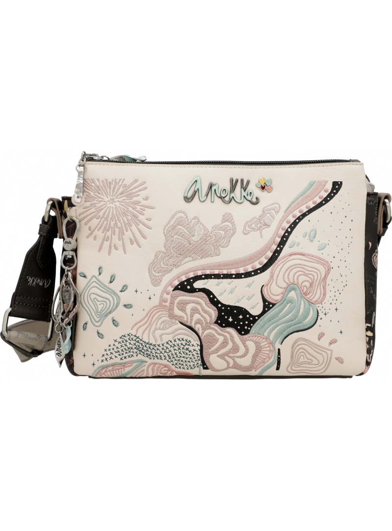 ANEKKE Peace & Love Synthetic Crossbody Bag 38843-184