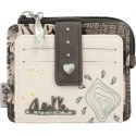 ANEKKE Peace & Love Synthetic Card Wallet 38849-028 1