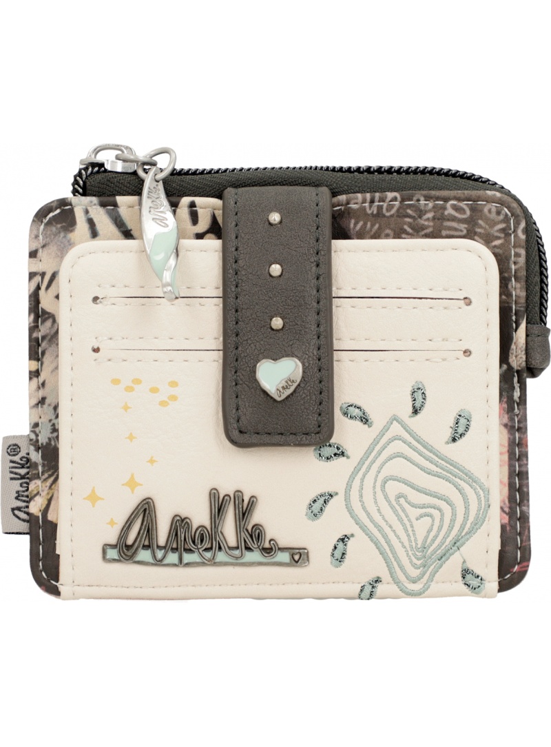 ANEKKE Peace & Love Synthetic Card Wallet 38849-028