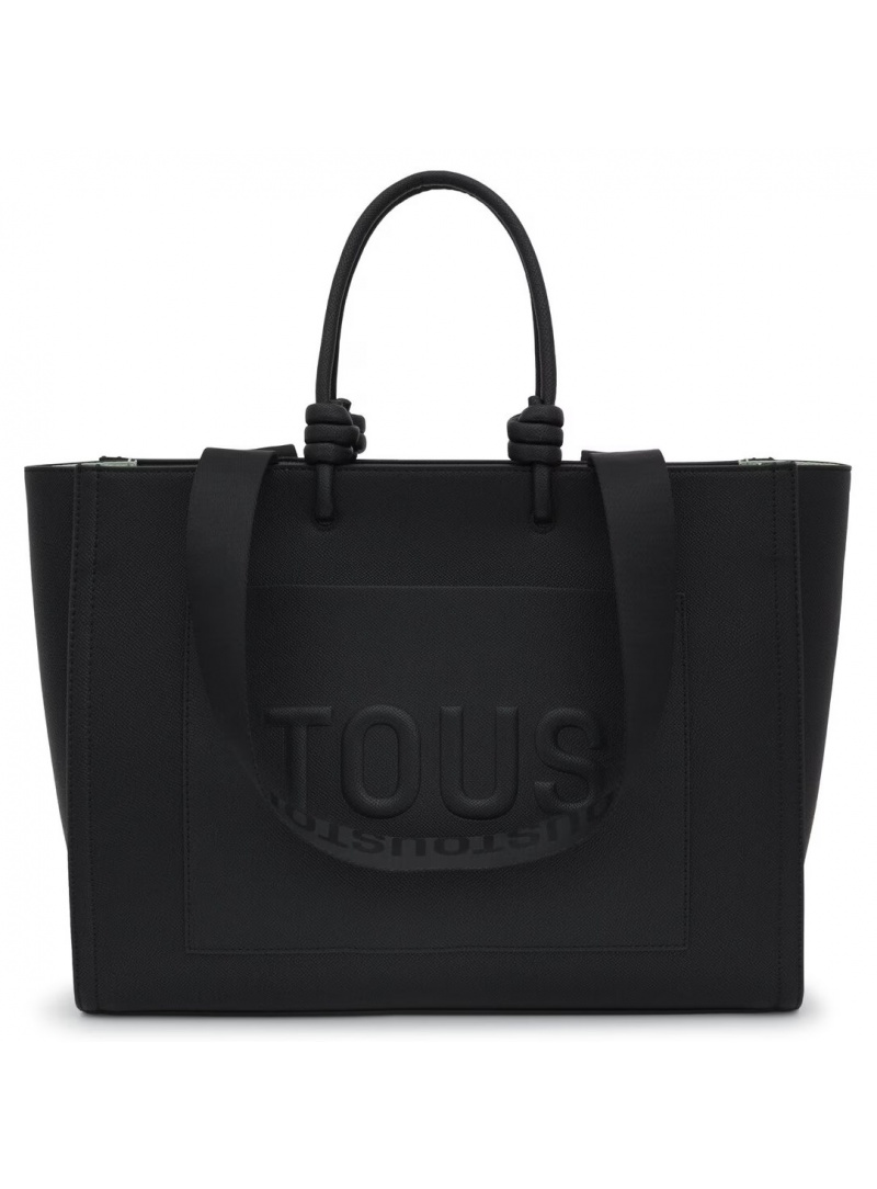 Torebka TOUS Shopping Amaya La Rue New Black Torebka TOUS Shopping Amaya La Rue New Black