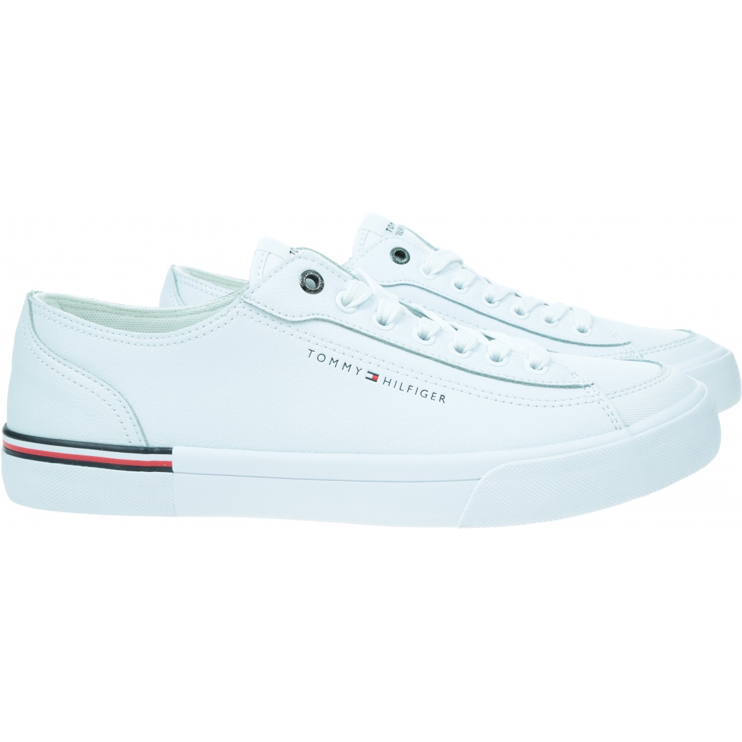 Trampki Męskie TOMMY HILFIGER Corporate Vulc Leather FM0FM04953 YBS